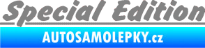 Samolepka Special edition 002 šedá