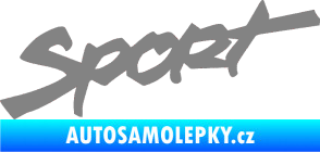 Samolepka Sport 001 šedá