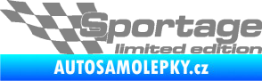 Samolepka Sportage limited edition levá šedá