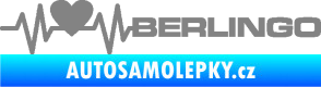 Samolepka Srdeční tep 092 pravá Berlingo Citroen šedá