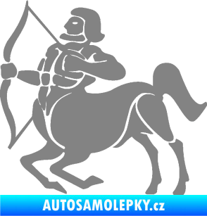 Samolepka Střelec 004 levá šedá