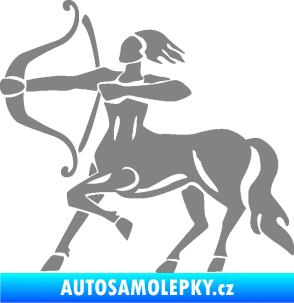 Samolepka Střelec 005 levá šedá