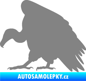 Samolepka Sup 001 levá šedá