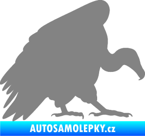 Samolepka Sup 001 pravá šedá