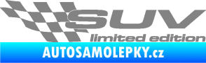 Samolepka SUV limited edition levá šedá