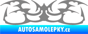 Samolepka Tetování 044 šedá