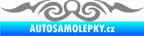 Samolepka Tetování 133 šedá