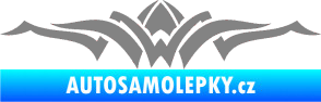 Samolepka Tetování 140 šedá