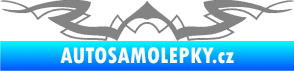 Samolepka Tetování 145 šedá