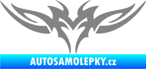 Samolepka Tetování 150 šedá