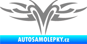 Samolepka Tetování 151 šedá