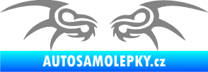 Samolepka Tetování 181 šedá