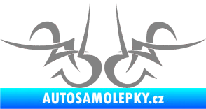Samolepka Tetování 189 šedá