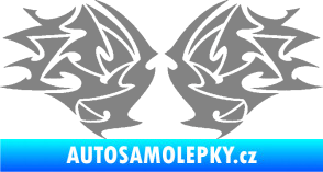 Samolepka Tetování 205 šedá