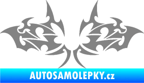 Samolepka Tetování 206 šedá