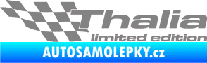 Samolepka Thalia limited edition levá šedá