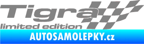 Samolepka Tigra limited edition pravá šedá