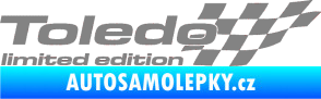 Samolepka Toledo limited edition pravá šedá