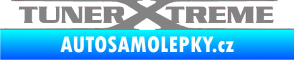 Samolepka Tuner extreme plny šedá