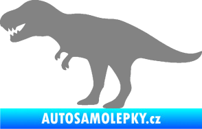 Samolepka Tyrannosaurus Rex 001 levá šedá