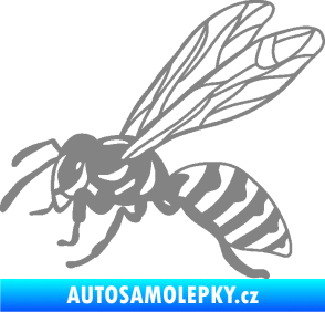 Samolepka Vosa 006 levá šedá