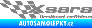 Samolepka Xsara limited edition levá šedá