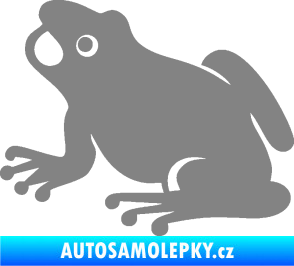 Samolepka Žába 007 levá šedá