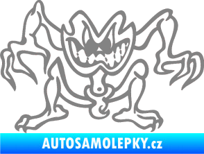 Samolepka Žabák levá šedá