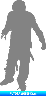 Samolepka Zombie 001 levá šedá