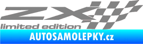 Samolepka ZX limited edition pravá šedá