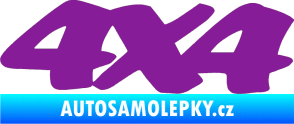 Samolepka 4x4 varianta 017 fialová