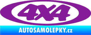 Samolepka 4x4 varianta 019 fialová