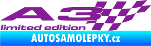 Samolepka A3 limited edition pravá fialová