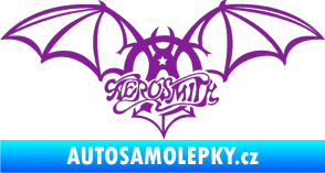Samolepka Aerosmith 001 fialová