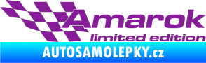 Samolepka Amarok limited edition levá fialová