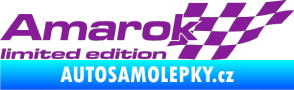 Samolepka Amarok limited edition pravá fialová