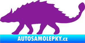Samolepka Ankylosaurus 001 levá fialová