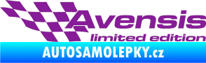 Samolepka Avensis limited edition levá fialová