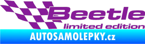 Samolepka Beetle limited edition levá fialová