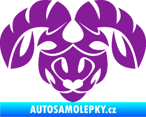 Samolepka Beran zvěrokruh 003  fialová