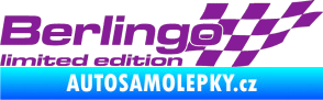Samolepka Berlingo limited edition pravá fialová