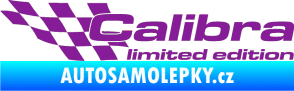 Samolepka Calibra limited edition levá fialová