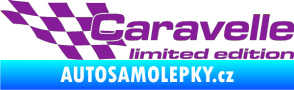 Samolepka Caravelle limited edition levá fialová