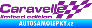Samolepka Caravelle limited edition pravá fialová