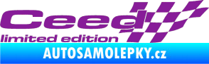 Samolepka Ceed limited edition pravá fialová