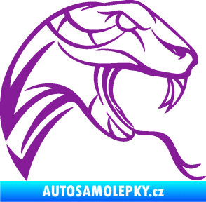 Samolepka Cobra 002 pravá fialová