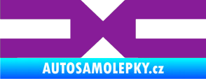 Samolepka Dacia 004 fialová