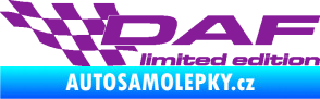 Samolepka DAF limited edition levá fialová