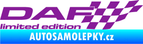 Samolepka DAF limited edition pravá fialová