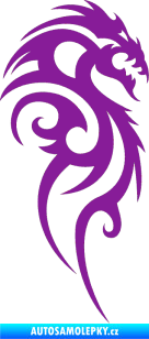 Samolepka Dragon 016 pravá fialová